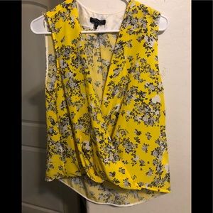 Rag & bone sleeveless crossover top Size S